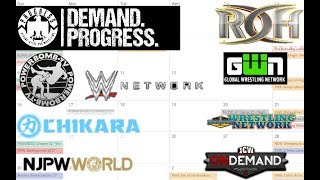 The Tramps VOD Calendar  A CrossPlatform Wrestling Search Engine [upl. by Ettelra]