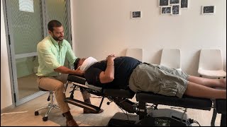 Y Axis Neck Chiropractic Adjustment and Decompression Treatment [upl. by Strephonn449]