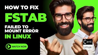 How to Fix fstab Failed to Mount Error in Linux [upl. by Araht496]