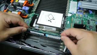 IBM System x3550 M4 Install DIMM [upl. by Quince]