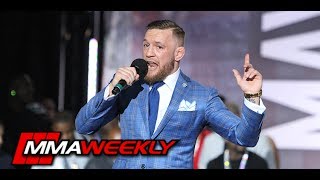 Conor McGregors FULL Remarks at Mayweather vs McGregor World Tour Toronto [upl. by Balthazar]