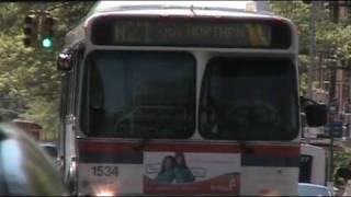 MTA Long Island Bus Orion V CNG 1534 on Sanford Avenue N21 [upl. by Airan704]