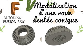 FUSION3D60ROUE CONIQUE DENTÉE [upl. by Savadove]