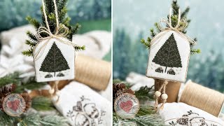 Hygge Holiday Stitch Along 2024 ORNAMENT FINSIHING TUTORIAL [upl. by Asiralc]