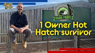 Genuine Barn Find 90s 1 owner Homologation Hot Hatch classic cars  real life Forza Horizon [upl. by Gilchrist]