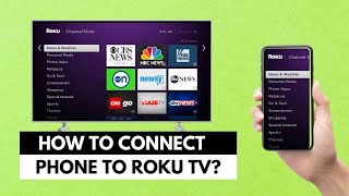 How to Connect Phone to Roku Tv [upl. by Esoj]