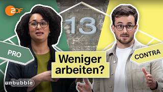 4TageWoche Weniger arbeiten – mehr freie Zeit  13 Fragen  unbubble [upl. by Enitselec]