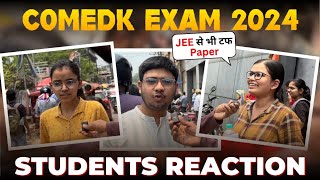 COMEDK EXAM 2024🔥  सबने किया 180180 Attempt  COMEDK 2024 STUDENTS REACTION [upl. by Kalle617]