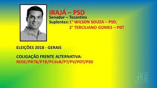 Jingles Eleições 2018  Senador do Tocantins [upl. by Loziram]