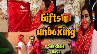 Gifts 🎁 unboxing 🎉😳Kya kya Gift Aaye Atharva ke Birthday 🎂 par 🛍️ [upl. by Nnateragram754]