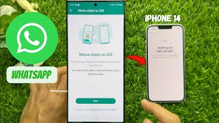 How to Transfer WhatsApp Chats from Android to iPhone 2023 [upl. by Noerb]