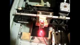 cnc de impresoras corte laser para vinil y graba madera [upl. by Currie845]