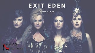 EXIT EDEN Interview at Wacken Open Air 2017  Metal amp High Heels [upl. by Kenta791]