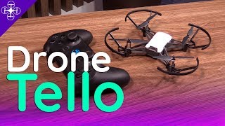 Analisamos o pequeno drone Tello com tecnologia DJI e chip Intel [upl. by Donnamarie]