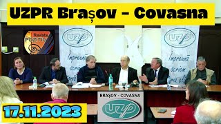 Întâlnirea conducerii UZPR cu membrii Filialei BRAȘOVCOVASNA și cu invitații lor  17112023 [upl. by Anaer735]