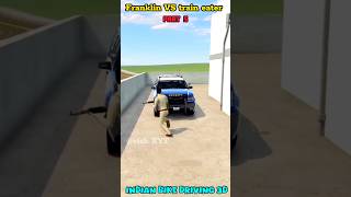 Part 5  FRANKLIN VS TRAIN EATER👿 IN INDIAN BIKE DRIVING 3D GAME shorts [upl. by Najed]