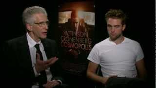 Robert Pattinson Talks Cosmopolis with Director David Cronenberg [upl. by Grekin]