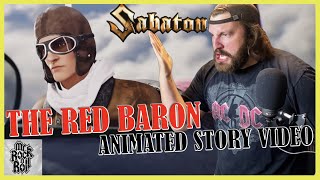 MY FAVORITE  SABATON  The Red Baron Animated Story Video  REACTION [upl. by Koblas499]