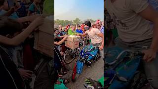 chapri rider  গরিবের ক্ষতি করল 🤬🤬 ktm bike  bike stunt  duke 390  road range against 🤬I helped 🤲 [upl. by Ardeid]