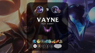 Vayne ADC vs KaiSa  KR Master Patch 141 [upl. by Ashleigh765]