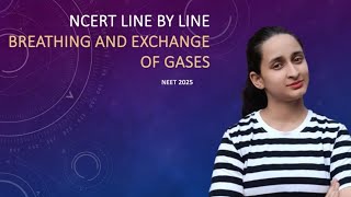 Breathing and exchange of gases \\ NCERT\\NEET 2025neet biology [upl. by Missi52]