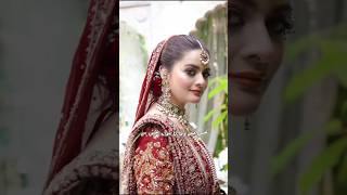 Minal khan latest bridal photoshoot ✨ytshorts celebofficial pakistanitvseries [upl. by Nawj]