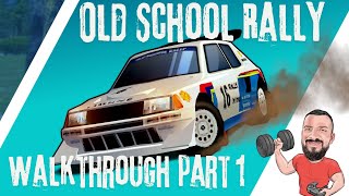 Kao Colin McRae Rally 20  Old School Rally  Walkthrough  Part 1 gaming racing rally [upl. by Annaigroeg637]