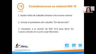 Novedades sobre Nuevo subsidio al empleo 2024 en NOI v11 0 [upl. by Payne357]