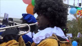 Pietenband quotDe Paardenvoetjesquot op de boot Sinterklaas intocht Zwolle [upl. by Elwina133]