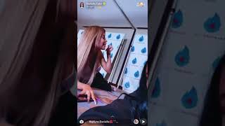 desiree montoya making danielle cohn feel uncomfortable😬 real footage [upl. by Ellatsyrc766]