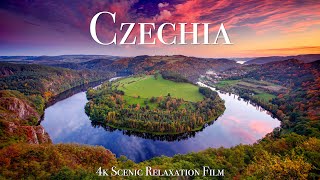 Czechia 4K  Scenic Relaxation Film With Calming Music [upl. by Mukerji24]