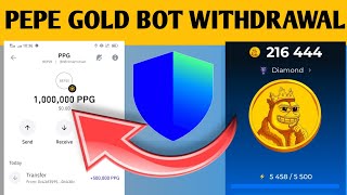 PEPE Gold Telegram Bot Withdraw in Trust Wallet  How to Withdraw PEPE GOLD in Trust wallet 2024 [upl. by Norved]