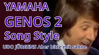 Yamaha Genos 2 Song Style Demo  Udo Jürgens [upl. by Arihas]