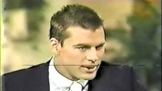 JonErik Hexum wa crew cut interview 1 [upl. by Tavia325]