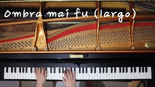 【ピアノ伴奏】Ombra mai fu largo Esdur 《楽譜付き》 [upl. by Bloomer]