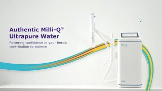 Designed With You In Mind  MilliQ® IQ 7000 Ultrapure Lab Water System [upl. by Notgnimer]