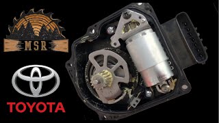 2008 Toyota Tundra 4x4 Shift Actuator Repair [upl. by Enailuj]