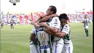 Santos vs San Luis gol de Daniel Ludueña pase del Cuauhtémoc Blanco liguilla 2008 [upl. by Qerat]