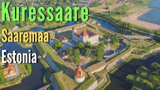 KURESSAARE City Walk  Saaremaa  Estonia [upl. by Washington960]