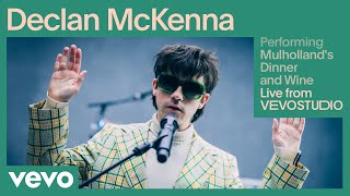 Declan McKenna  Mulhollands Dinner and Wine Live  Vevo Studio Performance [upl. by Acceb]