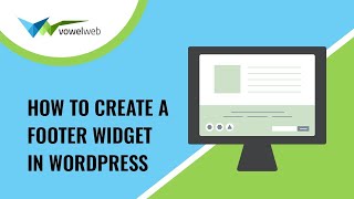 HOW TO CREATE FOOTER WIDGET IN WORDPRESS 2021 [upl. by Celestine733]