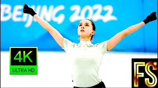 Камила Валиева Kamila VALIEVA🇷🇺Nails Bolero Final Practice B4 Free Skate 2022 Beijing Olympics 4K [upl. by Alessig603]