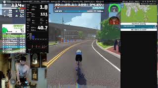 Zwift Racing Score  Pinarello Powered  Stage 5  Mayan 8 400  450 [upl. by Avah331]