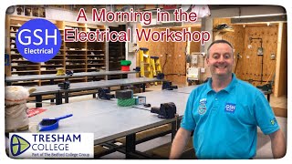 Level 1 Full Time Learners at Tresham College a Morning in the Electrical Workshop [upl. by Fari]