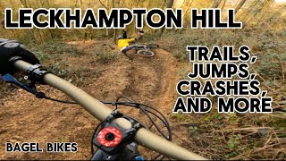 Leckhampton MTB Vlog with Leo  surprise guests [upl. by Naerol539]