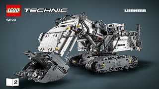 LEGO instructions  Technic  42100  Liebherr R 9800 Book 2 [upl. by Taggart762]