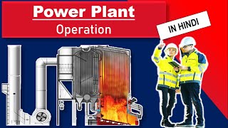 boiler operation  steam boiler  thermal power plant working [upl. by Peer]