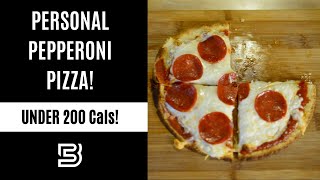 Personal Pepperoni Pizza Under 200 Calories [upl. by Horst]