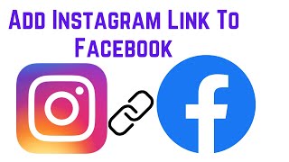 How To Add Instagram Link To Facebook [upl. by Letnoj]