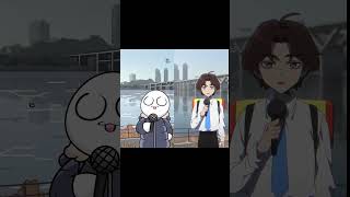 Cat Walking On Han River Original VS Animation fash [upl. by Refannej881]